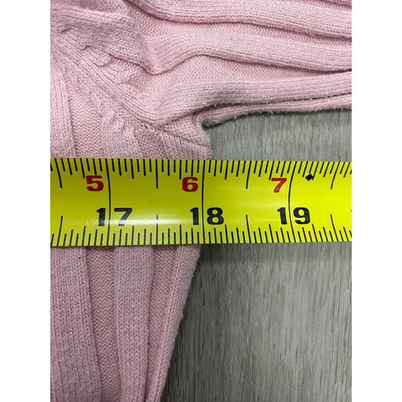 Sundance Sweater Knit Sweater ORGANIC COTTON Neck Sweater Pullover TOP L A000054 - Picture 4 of 5